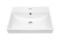 Umywalka Meblowa Ceramiczna 50 cm UN-RITA-GW-50 Biały Połysk