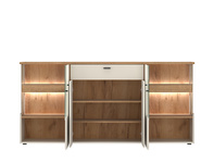 Cut Out CTUK02 - Komoda 4D1S Cashmere Dąb Coast Evoke