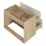 MARCO-01 Szafka Pod Umywalkę 2S 80 cm Dąb Olejowany