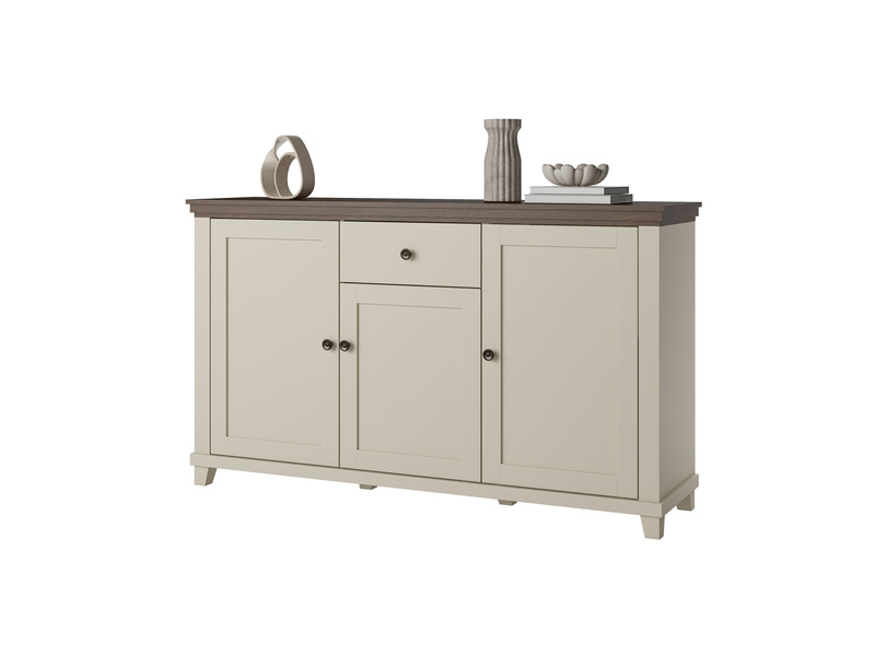 Evora WM - Komoda 3D1S Beż Jasny Dąb Dunin