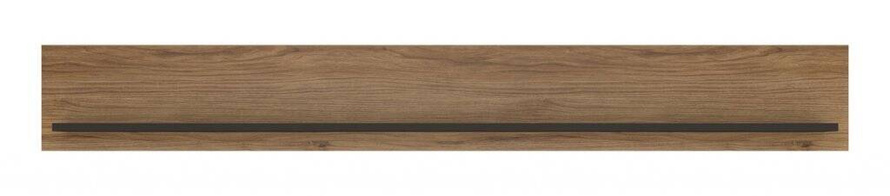 Brolo BROP01 - Półka Wisząca Dąb Catania/Czarna Perła