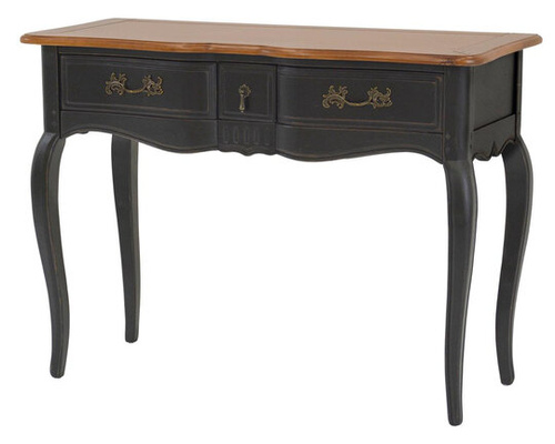 Konsola francuska czarna drewniana Venero 808NM