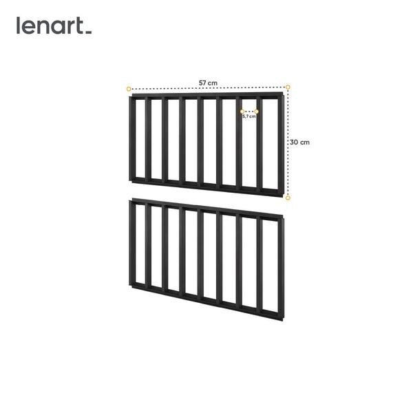 TEEN FLEX TF-14 - Panel TV Z Oświetleniem Pomarańczowym