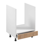 Szafka Kuchenna Dolna 1S Zabudowa Kuchenki Sorento D60ZK Biały Mat Puccini