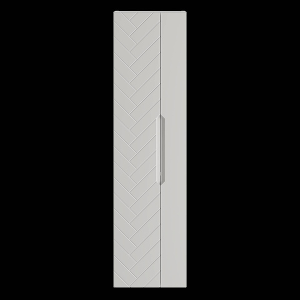 ASPEN-10 - Słupek Wysoki 2-drzwiowy 130cm Biały Mat