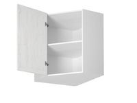 Szafka Kuchenna Górna 1-drzwiowa Narożna G60N Prowansja Sosna Andersen Biały Mat