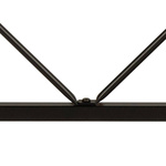 Actona Biurko Prostokątne Bahamas Dąb Olejowany Czarny Mat