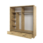 ARTI AR-05 - Szafa 2D2S Z Oświetleniem Dąb Artisan