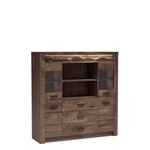 INDIANAPOLIS-22 - Komoda 4D3S Jesion Ciemny