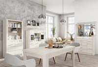 INDIANAPOLIS-8 - Witryna z Barkiem 3D3S Kraft Biały