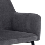 Actona Krzesło Z Podłokietnikiem Karen Szare