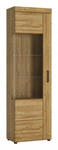 Cortina CNAV02L - Witryna Lewostronna 1-drzwiowa Dąb Grandson