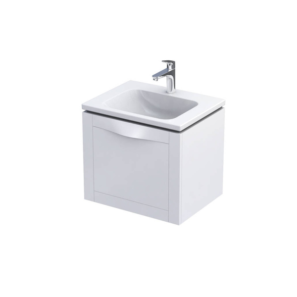 Oristo SKAGEN Szafka z umywalką 60 cm biały mat