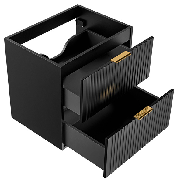 Szafka pod umywalkę 60 cm ADEL BLACK_01