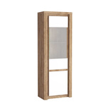 LIVINIO-4 - Witryna 2-drzwiowa Ribbeck Biały Połysk