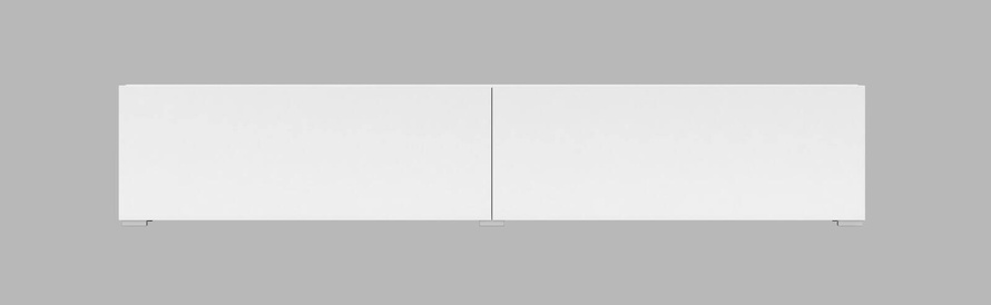 Ava Komoda RTV 2-drzwiowa Biały Mat/Dąb Wotan