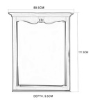Venezia Bianco VEB816K Lustro