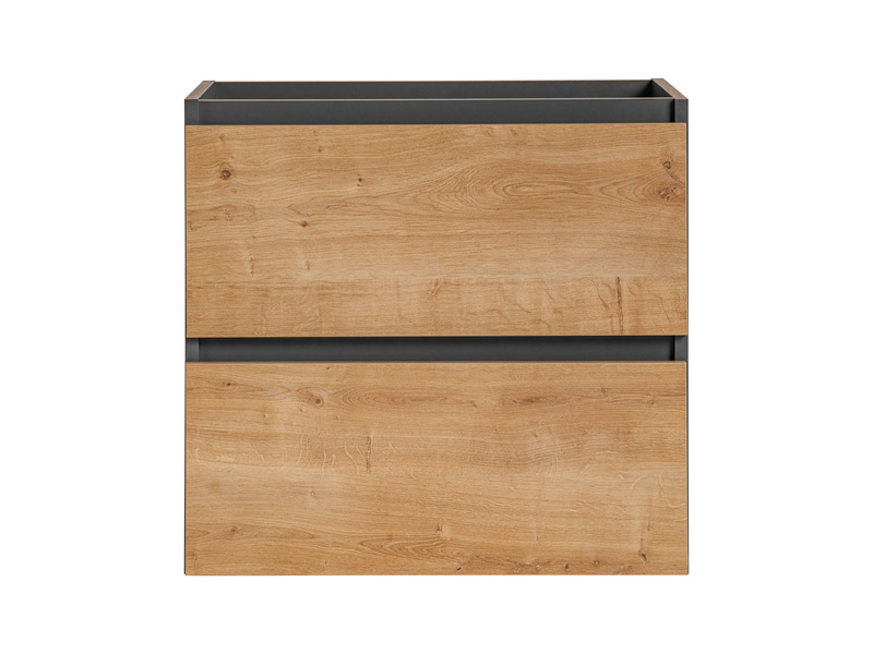 Monako Grey Oak Szafka pod umywalkę 60 cm