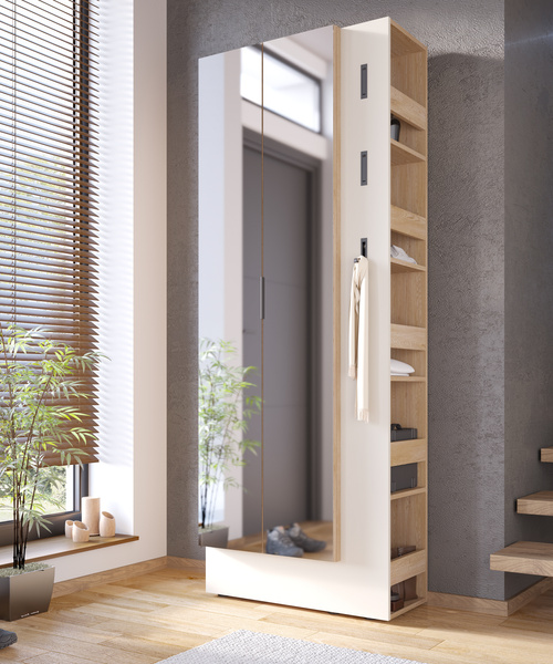 Sarina SANGS1 - Bieliźniarka 2D Dąb Cremona Cashmere