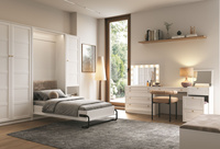 Rel SN - Szafka Nocna 2 Szuflady Biały Platynowy Mat