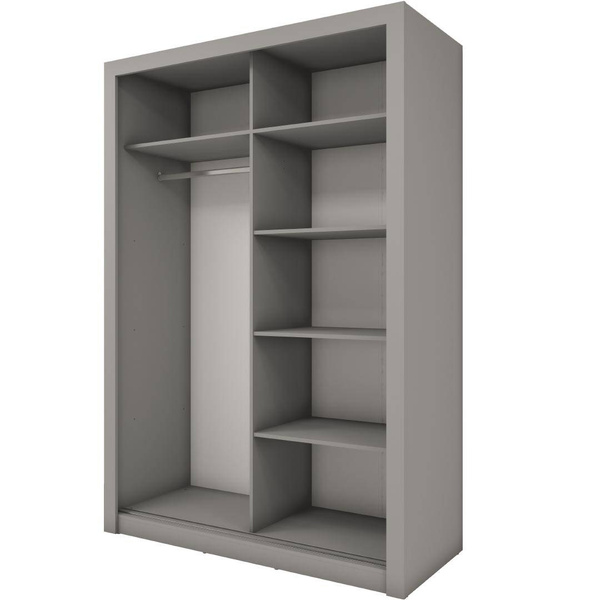 IDEA ID-17 - Szafa Przesuwna 2-drzwiowa Szara