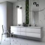 Oristo Szafka pod umywalkę 40 cm BRYLANT biała