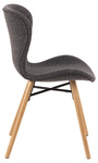 Actona Krzesło Batilda Antracyt Dąb