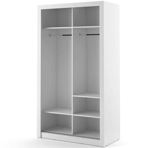 ARTI AR-06 - Szafa Przesuwna 2-drzwiowa 120 cm Biała