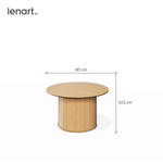 ROTTO RT-08 - Stolik Kawowy Dąb Vincenza/Eukaliptus