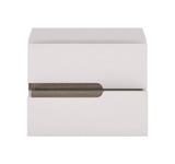 Linate TYP 96 - Szafka Nocna 2S Biała/Dąb Truflowy