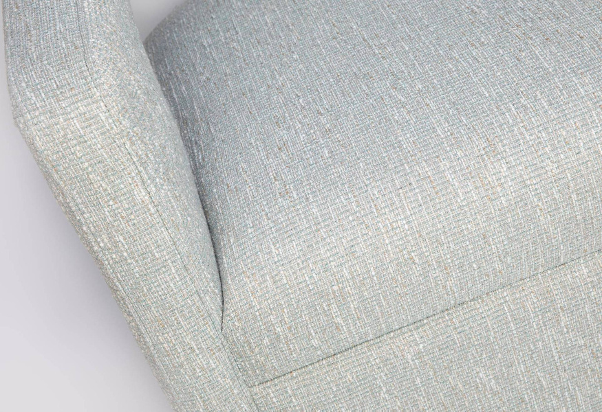 Leith LET73G Fotel obrotowy tapicerowany jasnoszary