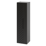 ASPEN-10 - Słupek Wysoki 2-drzwiowy 130cm Czarny Mat