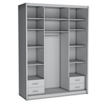 MACIEJ II - Szafa 2D4S Drzwi Przesuwne Biel Alpejska