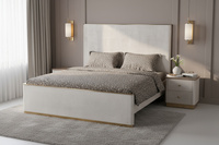 Stilig Bedroom ST890K Łóżko tapicerowane 180cm + 2 szafki nocne ST891