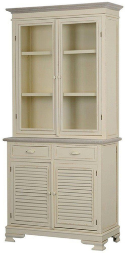 Pesaro 01 Kredens 4D/2S stylowy prowansalski kremowy drewno/mdf