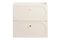 Szafka Pod Umywalkę 60 cm 2 Szuflady Donna Sand