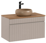 Szafka 80 cm ICONIC CASHMERE z umywalką  WIKI MC