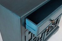 AV175-32  Komoda 2D/1S Avola Antique blue
