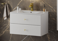 RAY-01 - Szafka pod Umywalkę 2S 80 cm Biały Mat