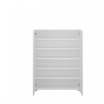 Merano MEOG02 - Szafka Na Buty 2-drzwiowa Wysoka Biała