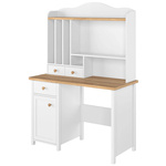 STORY SO-03 - Biurko 1D1S Białe/Dąb Nash