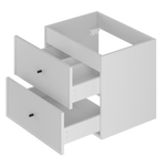 MARCO-02 Szafka Pod Umywalkę 2S 60 cm Biały Mat