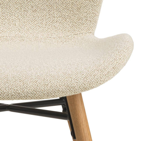 Actona Krzesło Batilda Kremowe Dąb