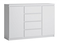 Fribo FRIK03 - Komoda 2D4S Biała