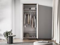 Szafa 2-drzwiowa VILAVIO 08 Dąb Windmill Dark Cashmere