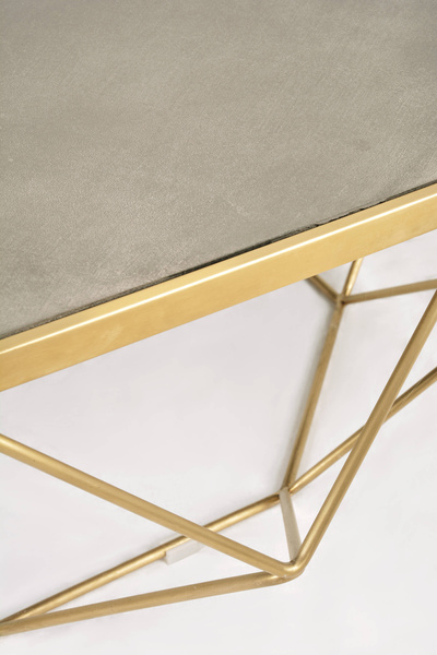 Glamour GL1714 Stolik kawowy złoty ze stali