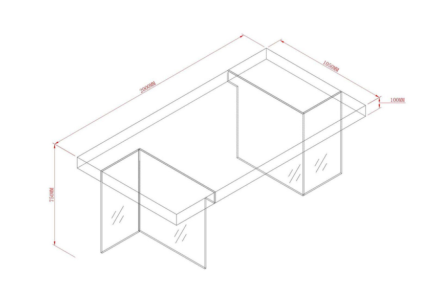 Soho SH16 Stół 200 cm