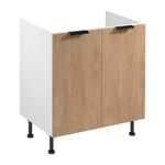 Szafka Kuchenna Dolna 2D Pod Zlew Sorento D80Z Biały Mat Puccini