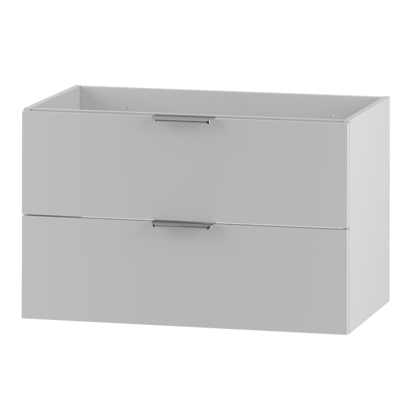 PILE-01 Szafka Pod Umywalkę 2S 80 cm Biały Mat