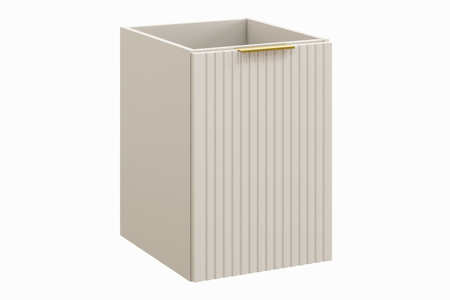 Zestaw Szafka pod Umywalkę z Blatem 100cm i Szafka z Koszem Adel Cashmere